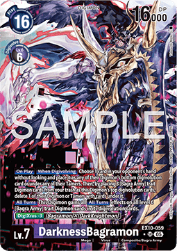 DarknessBagramon (EX10-059) (V.2) - Sinister Order (Alternative Art) [EX-10-059]