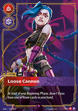 Jinx, Loose Cannon (V.1 - Rare) - Origins (Rare) [OGN-251]