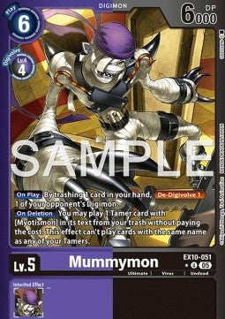 Mummymon (EX10-051) (V.2) - Sinister Order (Alternative Art) [EX-10-051]