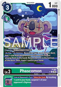 Phascomon (P-201) - Official Tournament Pack Events (Alternative Art) [OTPE-P-201]