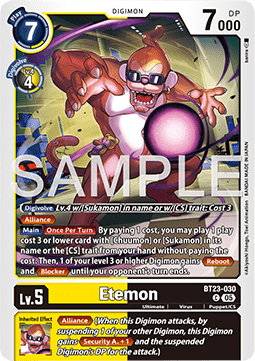 Etemon (BT23-030) - Hackers' Slumber (Common) [BT-23-030]