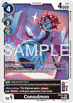 Consulmon (BT23-052) - Hackers' Slumber (Common) [BT-23-052]