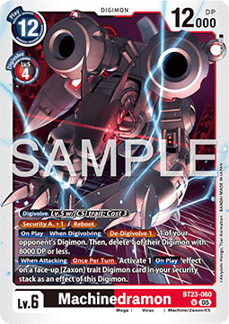 Machinedramon (BT23-060) - Hackers' Slumber (Uncommon) [BT-23-060]