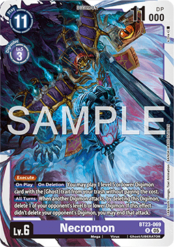 Necromon (BT23-069) - Hackers' Slumber (Rare) [BT-23-069]