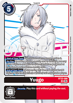 Yuugo (BT23-086) (V.1) - Hackers' Slumber (Uncommon) [BT-23-086]