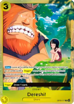 Dereshi! (OP09-117) (V.1) - Unnumbered Promos (Rare) [UP-OP09-117]