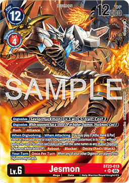 Jesmon (BT23-013) (V.2) - Hackers' Slumber (Alternative Art) [BT-23-013]