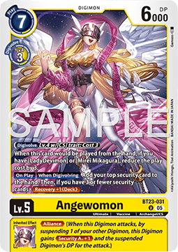 Angewomon (BT23-031) - Hackers' Slumber (Uncommon) [BT-23-031]