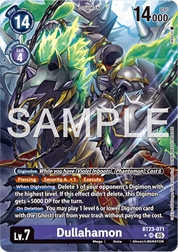 Dullahamon (BT23-071) (V.2) - Hackers' Slumber (Alternative Art) [BT-23-071]
