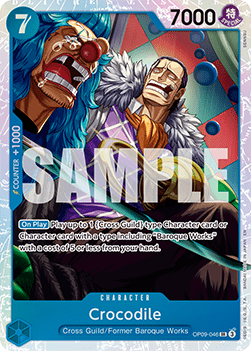 Crocodile (OP09-046) - The Best Vol.2 (Super Rare) [PRB02-OP09-046]