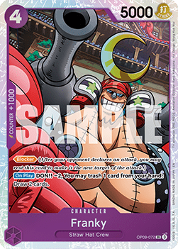 Franky (OP09-072) - The Best Vol.2 (Super Rare) [PRB02-OP09-072]