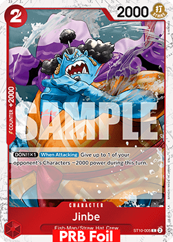 Jinbe (ST10-005) (V.2) - The Best Vol.2 (Common) [PRB02-ST10-005]