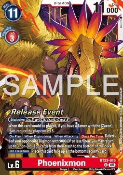 Phoenixmon (BT23-015) - Promos: Hackers' Slumber (Alternative Art) [BT-23P-BT23-015]