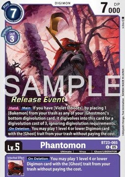 Phantomon (BT23-065) - Promos: Hackers' Slumber (Alternative Art) [BT-23P-BT23-065]