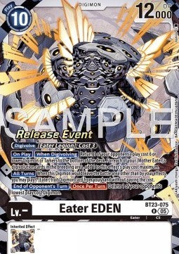 Eater EDEN (BT23-075) - Promos: Hackers' Slumber (Alternative Art) [BT-23P-BT23-075]