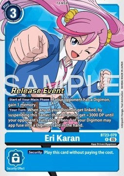 Eri Karan (BT23-079) - Promos: Hackers' Slumber (Alternative Art) [BT-23P-BT23-079]