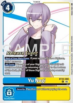 Yu Nogi (BT23-080) - Promos: Hackers' Slumber (Alternative Art) [BT-23P-BT23-080]