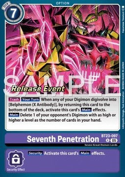 Seventh Penetration (BT23-097) - Promos: Hackers' Slumber (Alternative Art) [BT-23P-BT23-097]