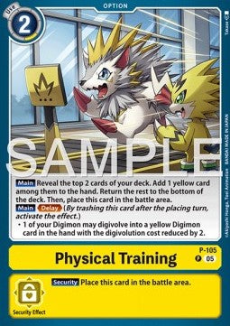 Physical Training (P-105) - Advanced Deck: Amethyst Mandala (Alternative Art) [ST-22-P-105]