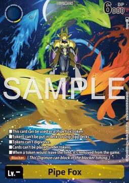Pipe Fox Token (ST22-T01) - Advanced Deck: Amethyst Mandala (Token) [ST-22-T01]