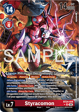 Styracomon (BT24-018) (V.2) - Time Stranger (Alternative Art) [BT-24-018]