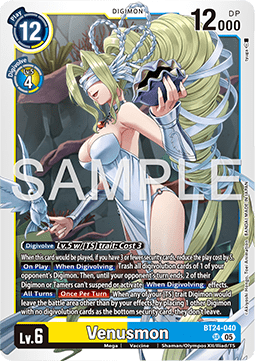 Venusmon (BT24-040) (V.1) - Time Stranger (Super Rare) [BT-24-040]