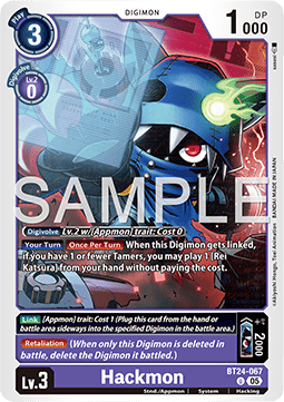 Hackmon (BT24-067) - Time Stranger (Uncommon) [BT-24-067]