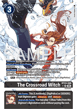 The Crossroad Witch (BT24-086) (V.2) - Time Stranger (Alternative Art) [BT-24-086]