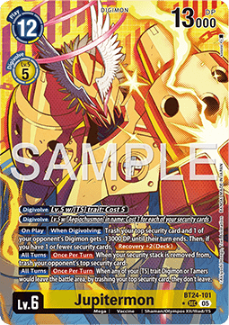 Jupitermon (BT24-101) (V.2) - Time Stranger (Alternative Art) [BT-24-101]