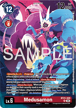Medusamon (BT21-029) (V.2) - Unnumbered Promos (Alternative Art) [UP-BT21-029]