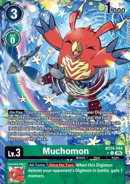 Muchomon (BT24-044) (V.1) - Promos: Time Stranger (Alternative Art) [BT-24P-BT24-044]