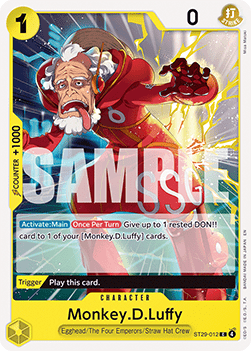 Monkey.D.Luffy (ST29-012) (V.1) - Starter Deck: Egghead (Common) [ST29-012]