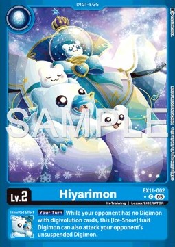 Hiyarimon (EX11-002) (V.2) - Dawn of Liberator (Alternative Art) [EX-11-002]