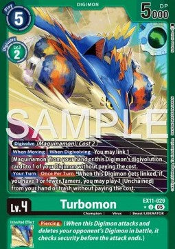 Turbomon (EX11-029) (V.2) - Dawn of Liberator (Alternative Art) [EX-11-029]