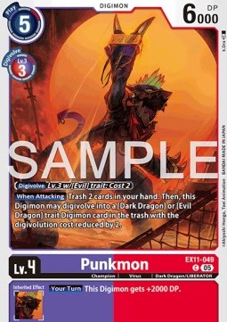 Punkmon (EX11-049) (V.1) - Dawn of Liberator (Common) [EX-11-049]