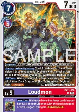 Loudmon (EX11-050) (V.1) - Dawn of Liberator (Uncommon) [EX-11-050]