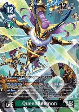 QueenBeemon (BT19-053) - Premium Bandai Products (Alternative Art) [PB-XX-BT19-053]
