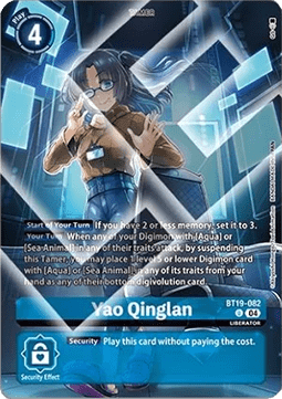 Yao Qinglan (BT19-082) - Premium Bandai Products (Alternative Art) [PB-XX-BT19-082]
