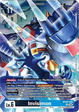 Invisimon (BT20-055) - Premium Bandai Products (Alternative Art) [PB-XX-BT20-055]