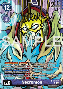 Necromon (BT20-079) - Premium Bandai Products (Alternative Art) [PB-XX-BT20-079]