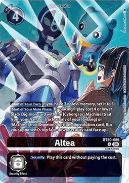 Altea (BT20-086) - Premium Bandai Products (Alternative Art) [PB-XX-BT20-086]