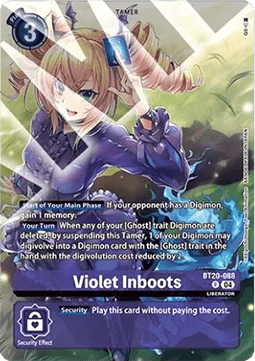 Violet Inboots (BT20-088) - Premium Bandai Products (Alternative Art) [PB-XX-BT20-088]