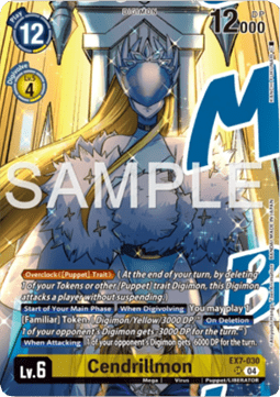 Cendrillmon (EX7-030) - Premium Bandai Products (Alternative Art) [PB-XX-EX7-030]