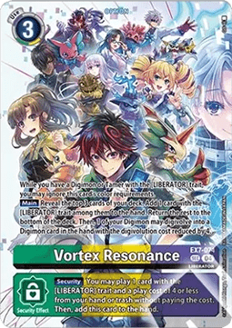 Vortex Resonance (EX7-074) - Premium Bandai Products (Alternative Art) [PB-XX-EX7-074]