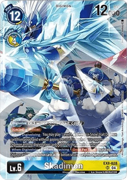 Skadimon (EX8-028) - Premium Bandai Products (Alternative Art) [PB-XX-EX8-028]