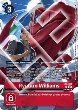 Ryutaro Williams (EX8-065) - Premium Bandai Products (Alternative Art) [PB-XX-EX8-065]