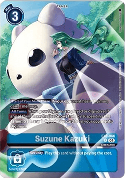 Suzune Kazuki (EX8-066) - Premium Bandai Products (Alternative Art) [PB-XX-EX8-066]
