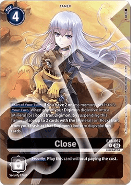 Close (EX8-067) - Premium Bandai Products (Alternative Art) [PB-XX-EX8-067]