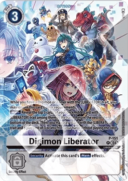 Digimon Liberator (P-151) - Premium Bandai Products (Alternative Art) [PB-XX-P-151]
