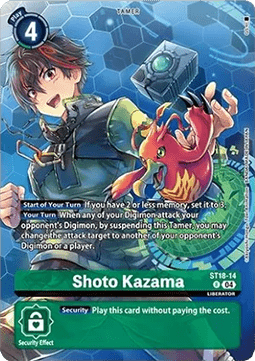 Shoto Kazama (ST18-14) - Premium Bandai Products (Alternative Art) [PB-XX-ST18-14]